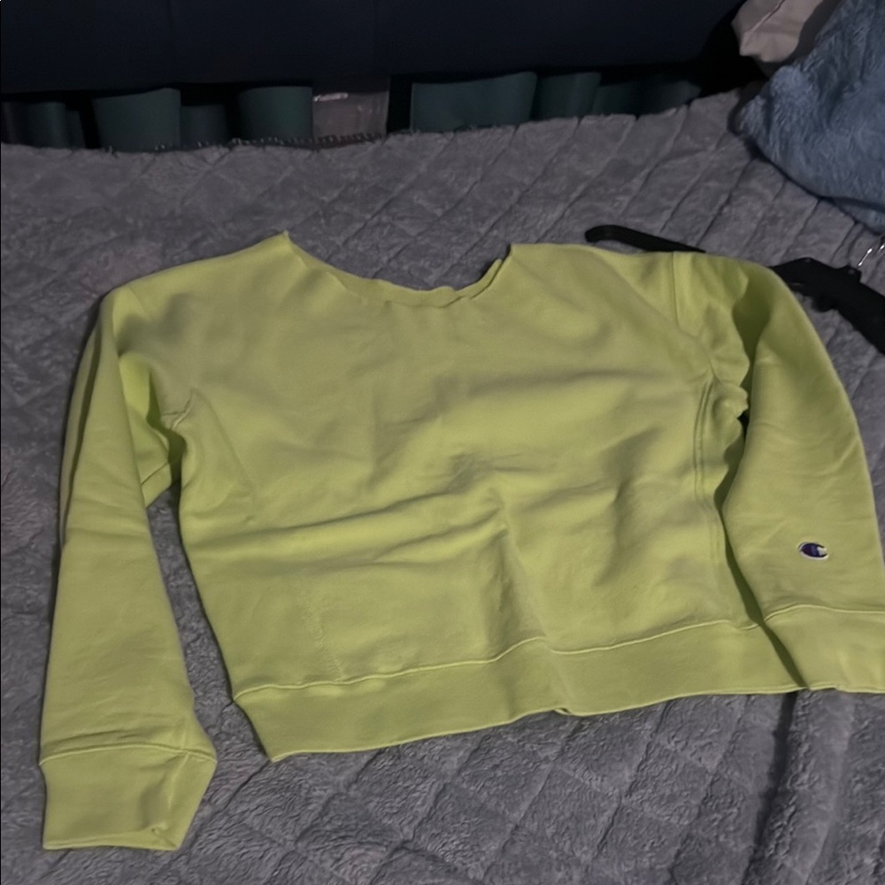Champion Lime Green Sweatshirt